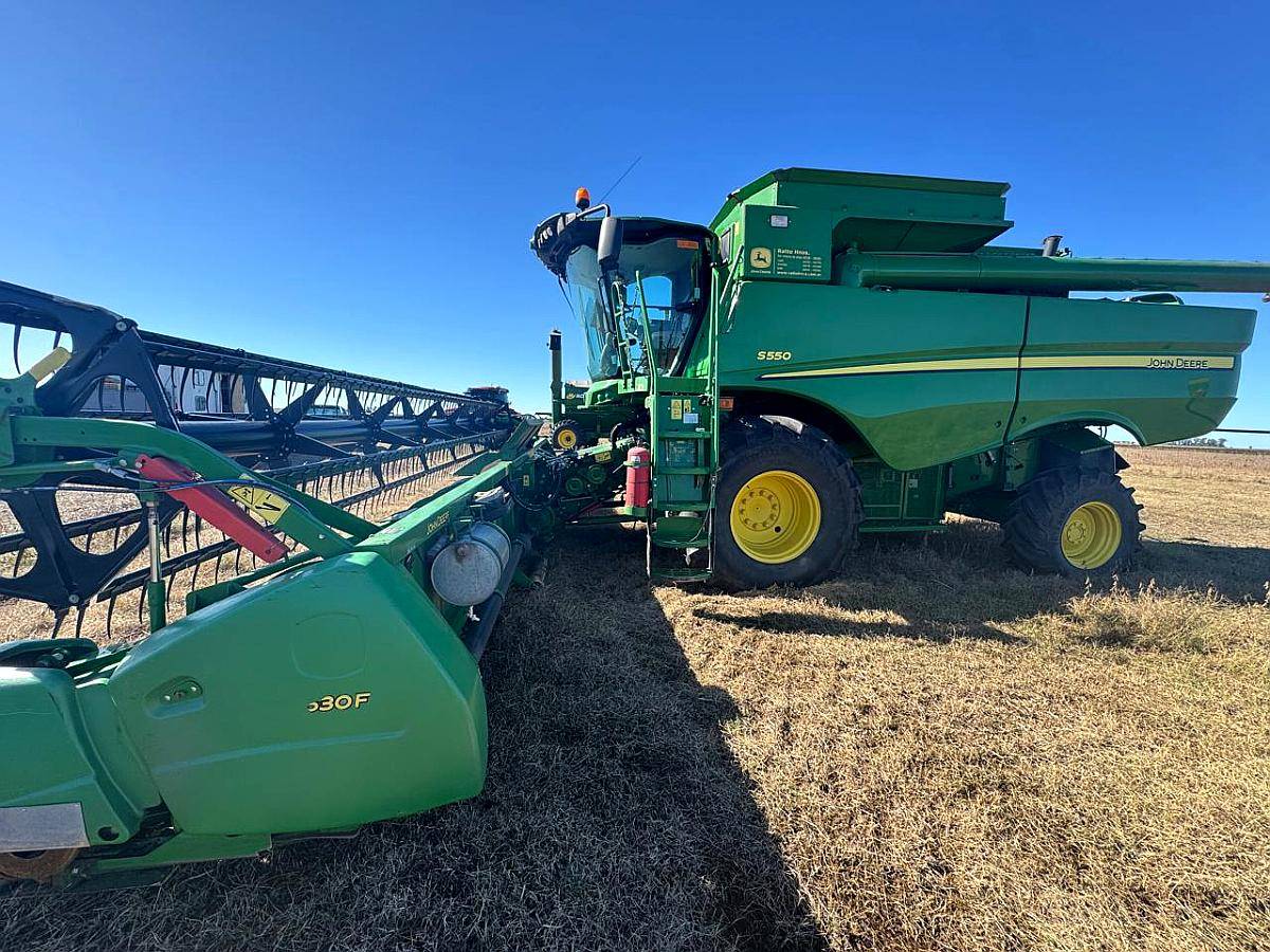 Cosechadora John Deere S 550 - año 2016