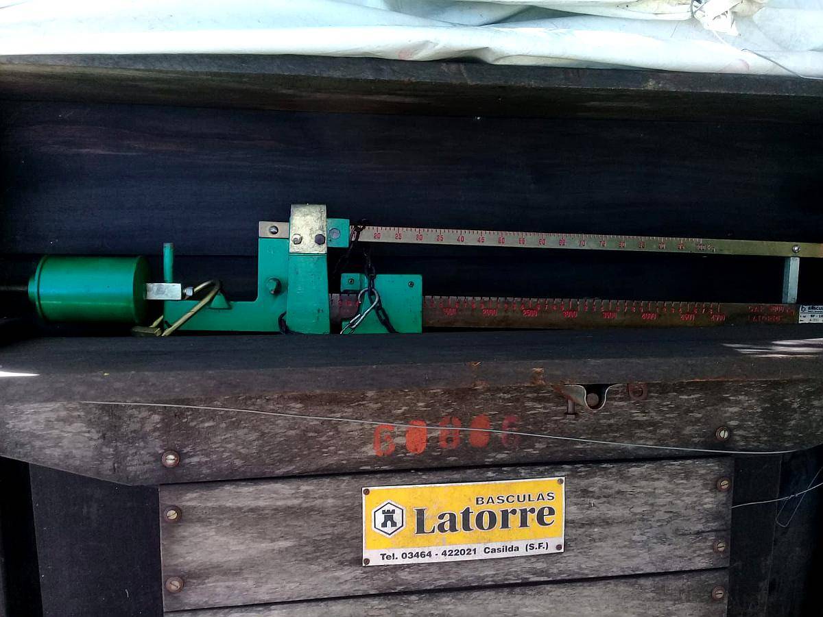 Bascula Latorre 5 Toneladas para Hacienda, Desarmada