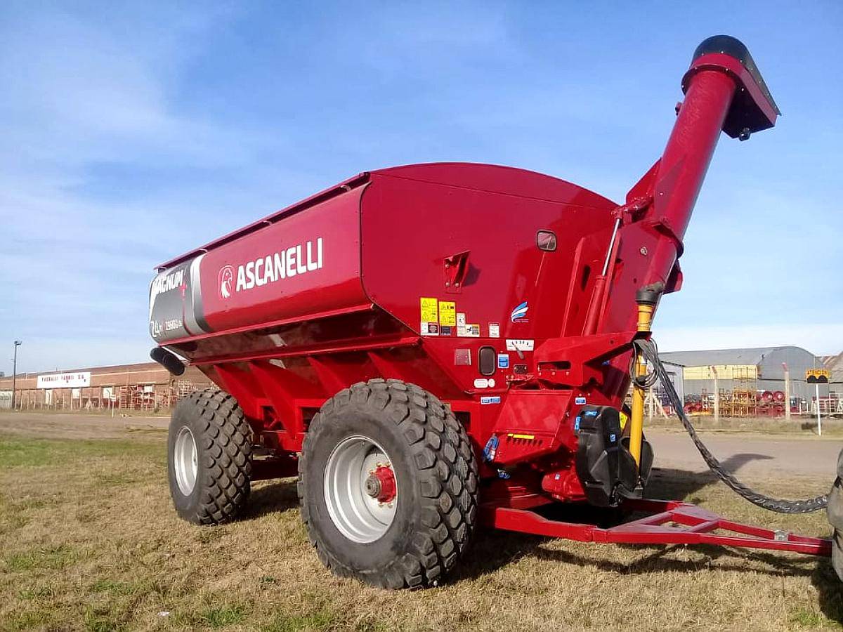 Tolva Autodescargable Ascanelli Magnum+ 24 TN, Nueva.