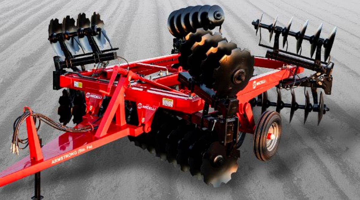 Rastra Doble Acción de Discos Desencontrados Micelli.