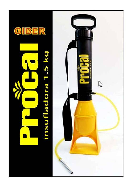 Espolvoreador Procal/giber para 1,5kg de Polvo Insecticida