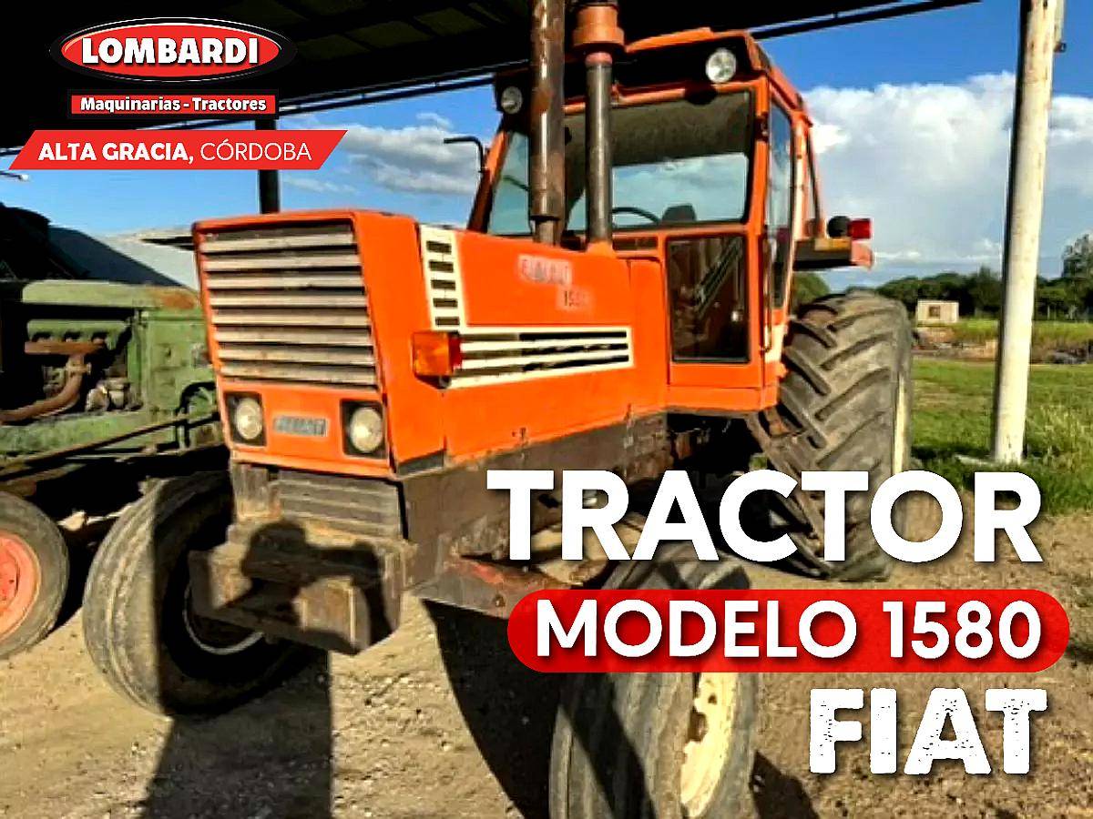 Tractor Fiat 1580 160hp Reparado