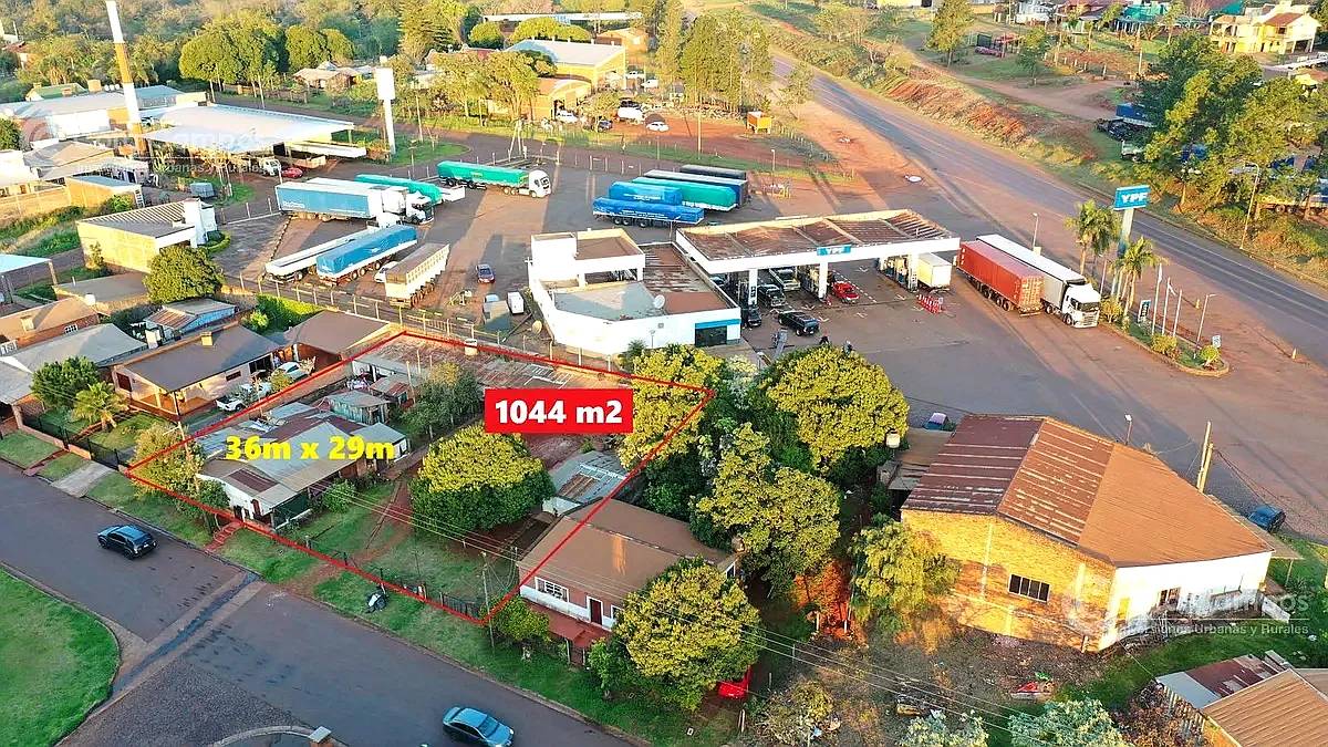 Se Vende 3 Terrenos Juntos de 36 M X 29 M Leandro N. Alem MI