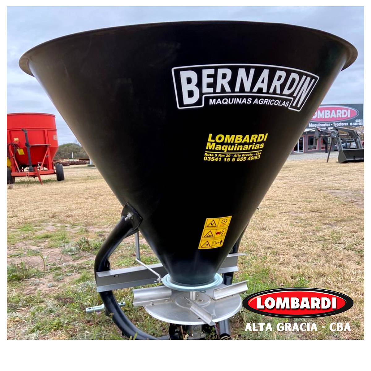 Cono Fertilizador Monodisco 350lts - Disponible