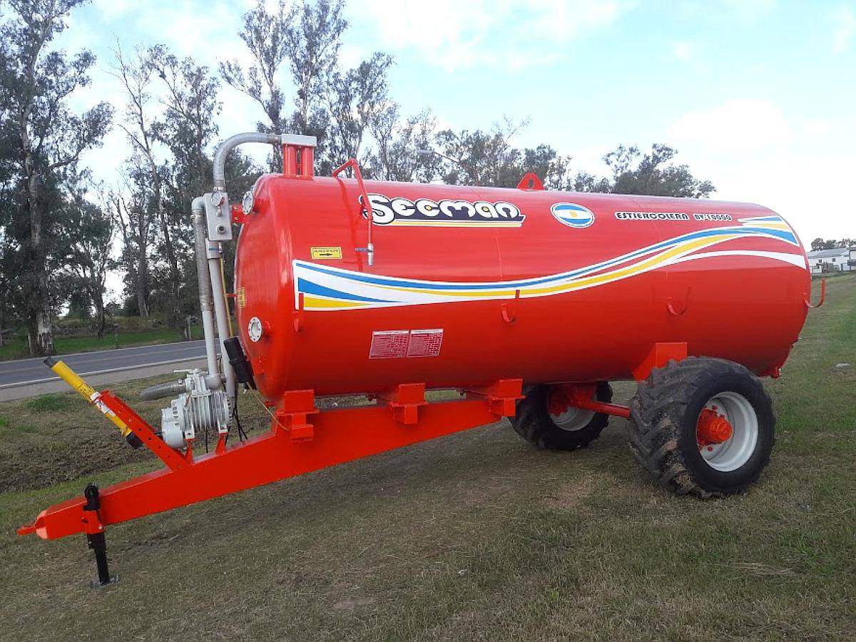 Estiercolera con Bomba de Vacío Secman BV- 10000