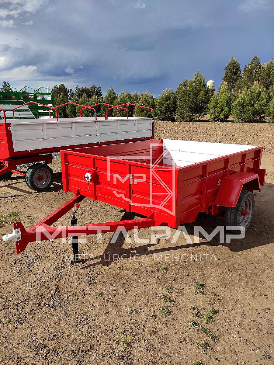 Carro con Barandas de UN Eje