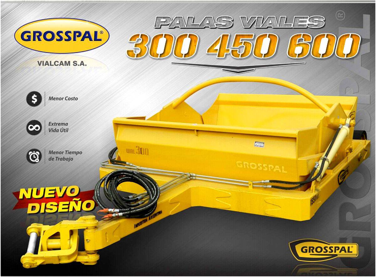 Pala Hidraulica Vial 300 - Grosspal