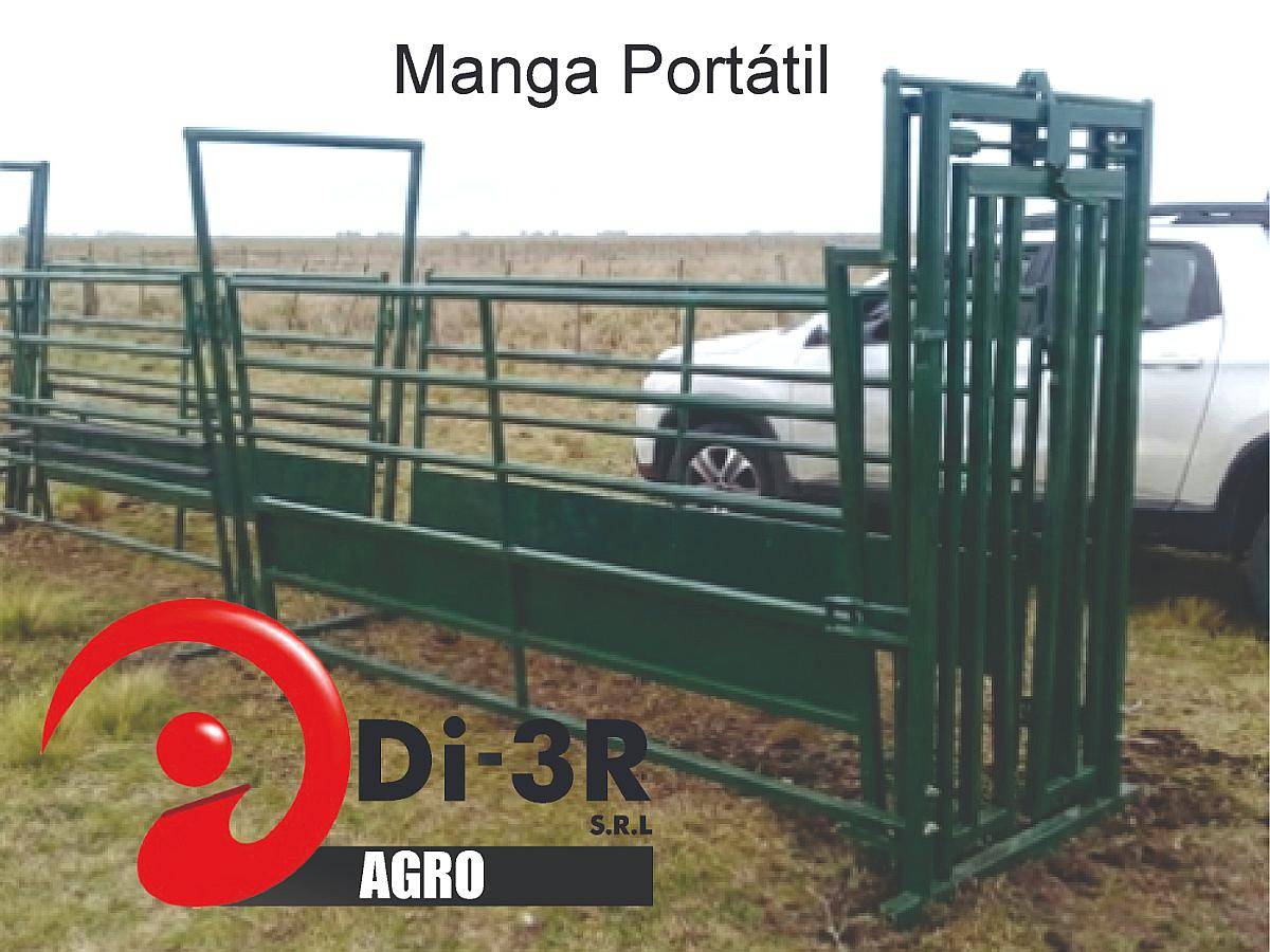 Manga para Ganadería, Robusta, Simple y Totalmente Modular.