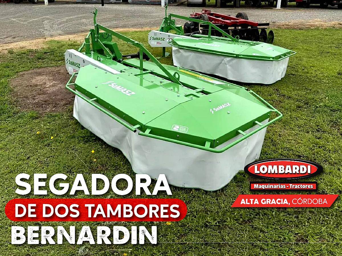 Segadoras de 2 Tambores, 1.65mts Entrega Inmediata