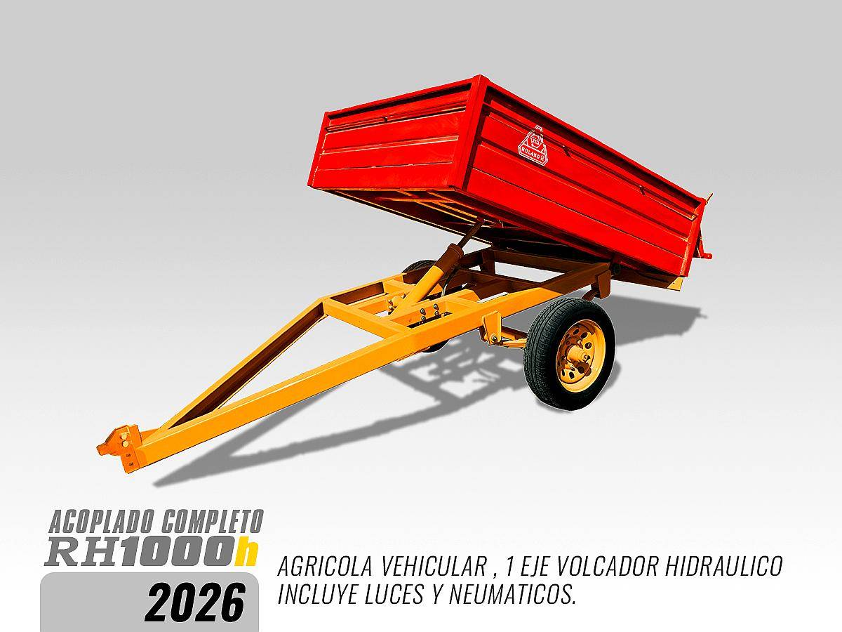 Acoplado Volcador Hidráulico Roland H 1000