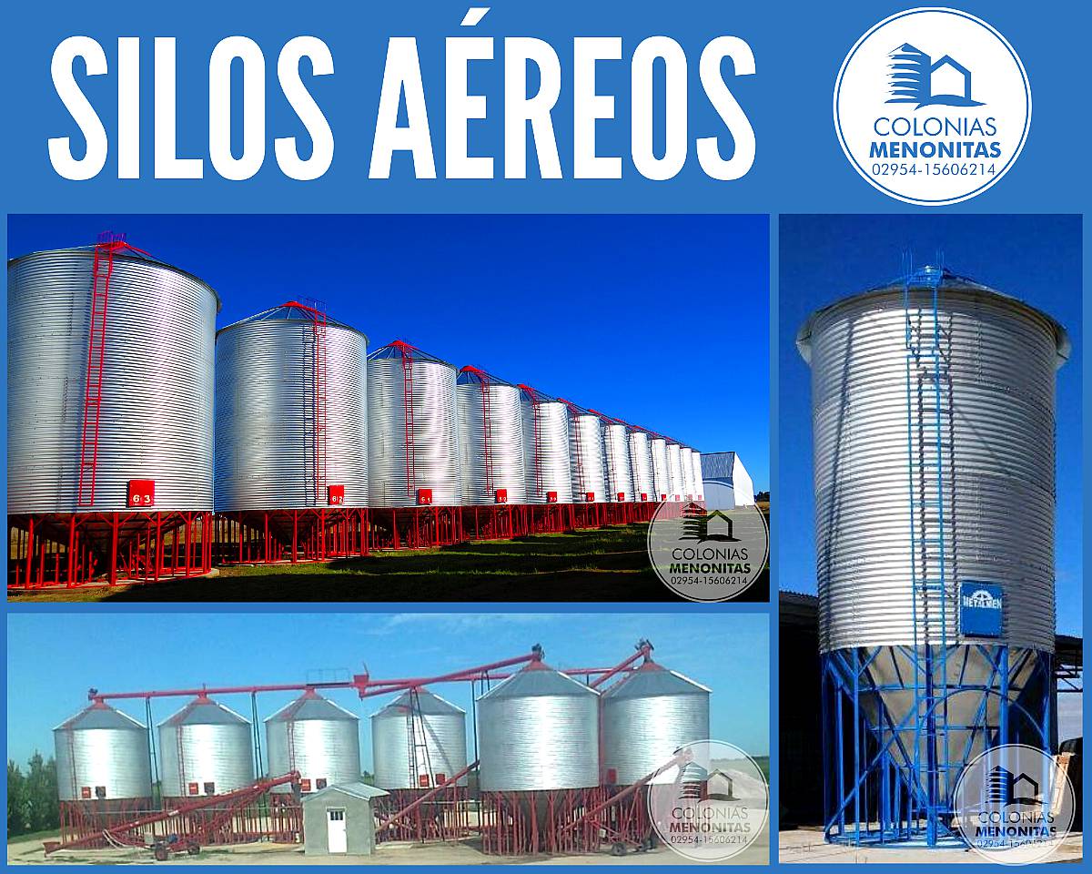 Metalmen Silos Aereos de 7 a 180 TN Colonias Menonitas-metalmen - Agroads