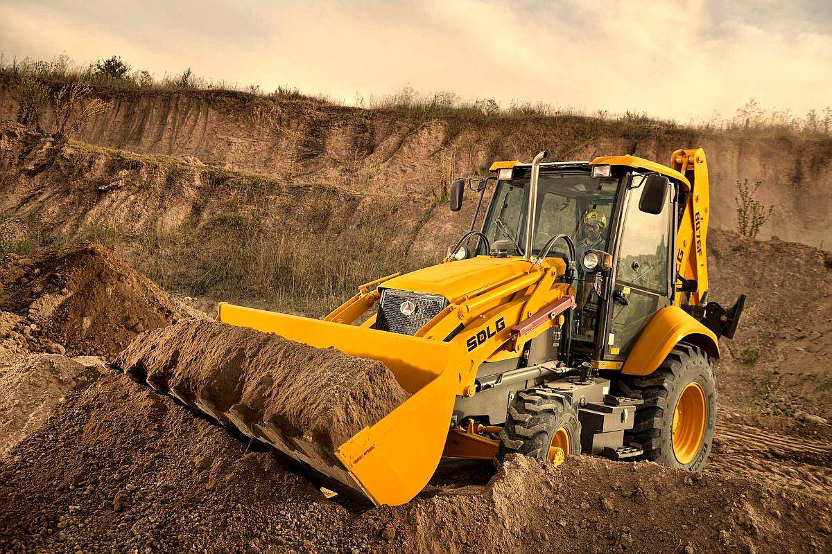 Retroexcavadora Sdlg - Nueva