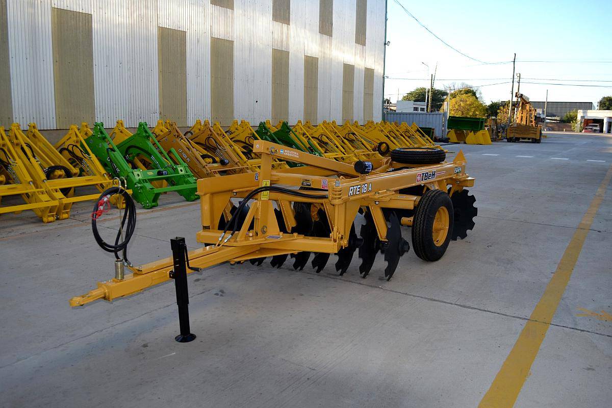 Rastra de Tiro Excéntrico Agrícola Tbeh 20 Discos Nueva
