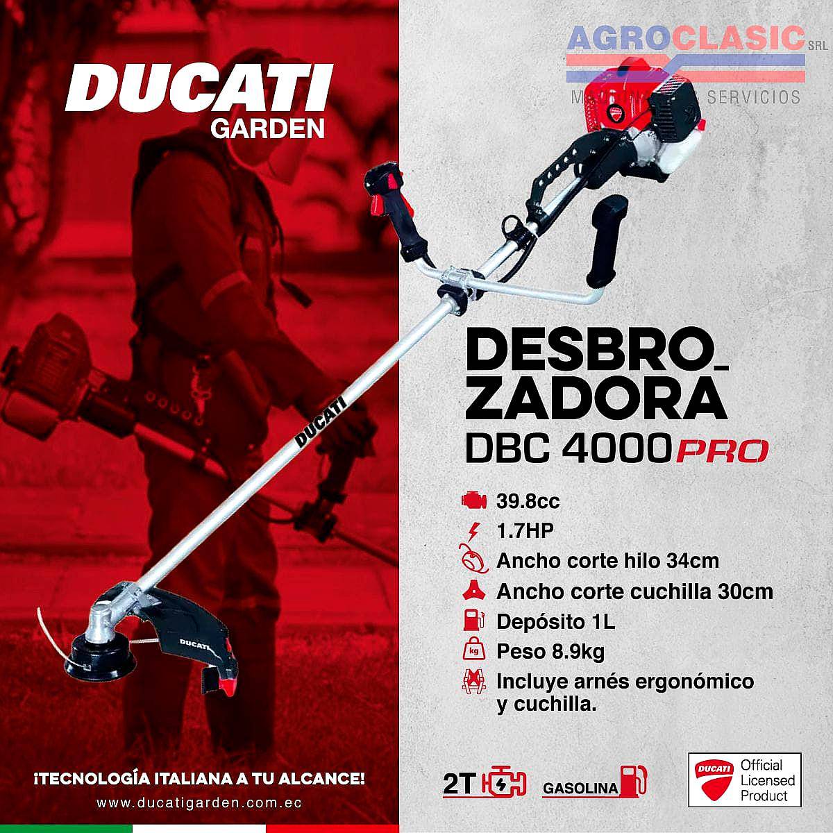 Desbrozadora DBC 4000 Ducati Agroclasic