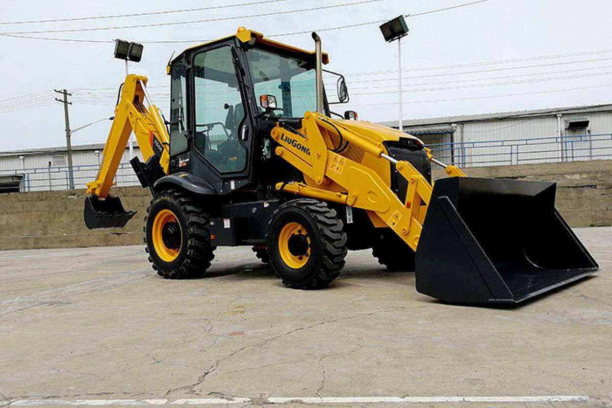 Pala Cargadora y Retroexcavadora Liugong 764a