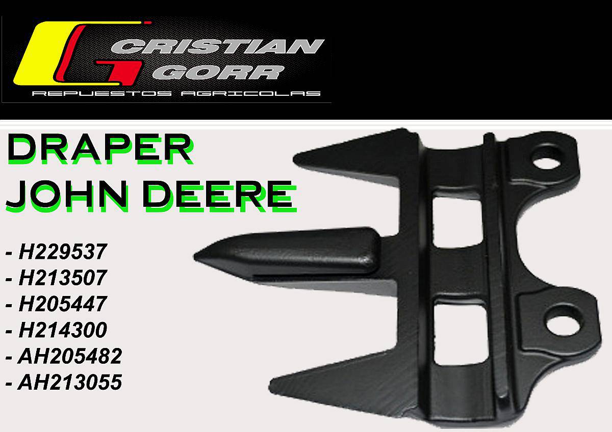 Punton para Draper John Deere Forjado