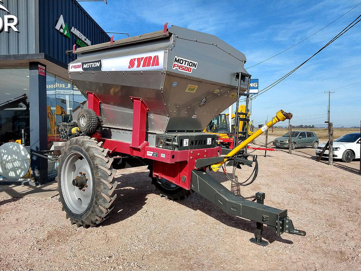 Fertilizadora Syra Motion F4500 Aisi 304 - 4500 Lts