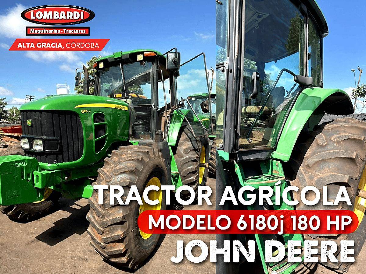 Tractor John Deere 6180j Importado de Brasil