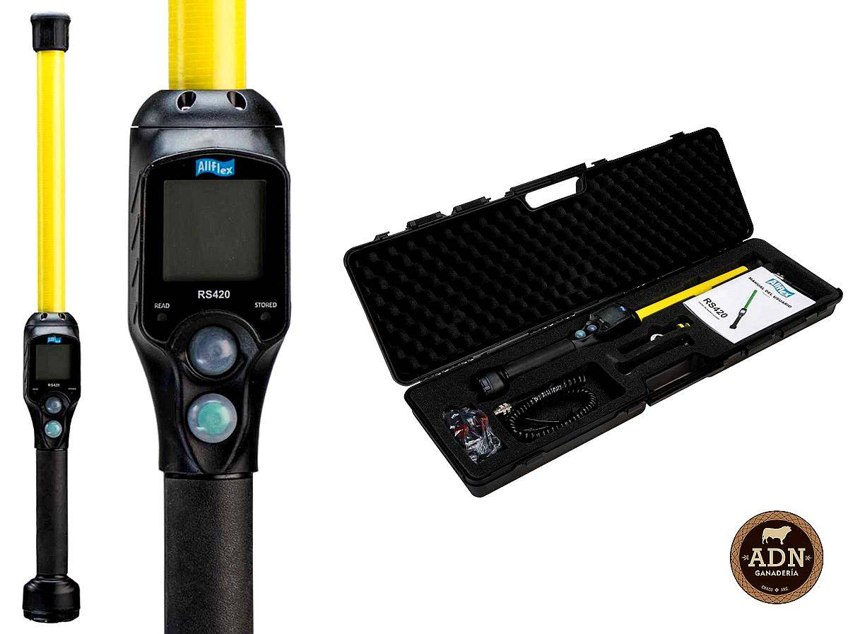 Bastón Lector de Caravanas Electronicas Allflex RS420