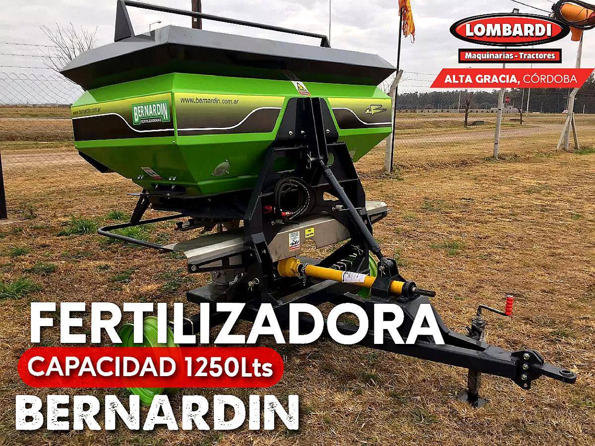 Fertilizadora Bernardin de 1250lts Disponible