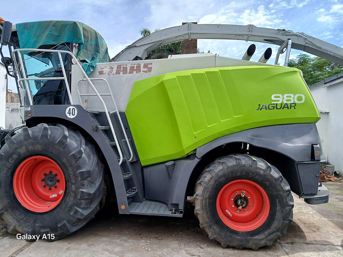 Claas Jaguar 980, con RU 750