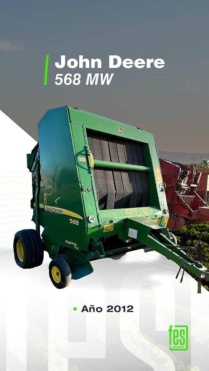 Rotoenfardadora John Deere - año 2012