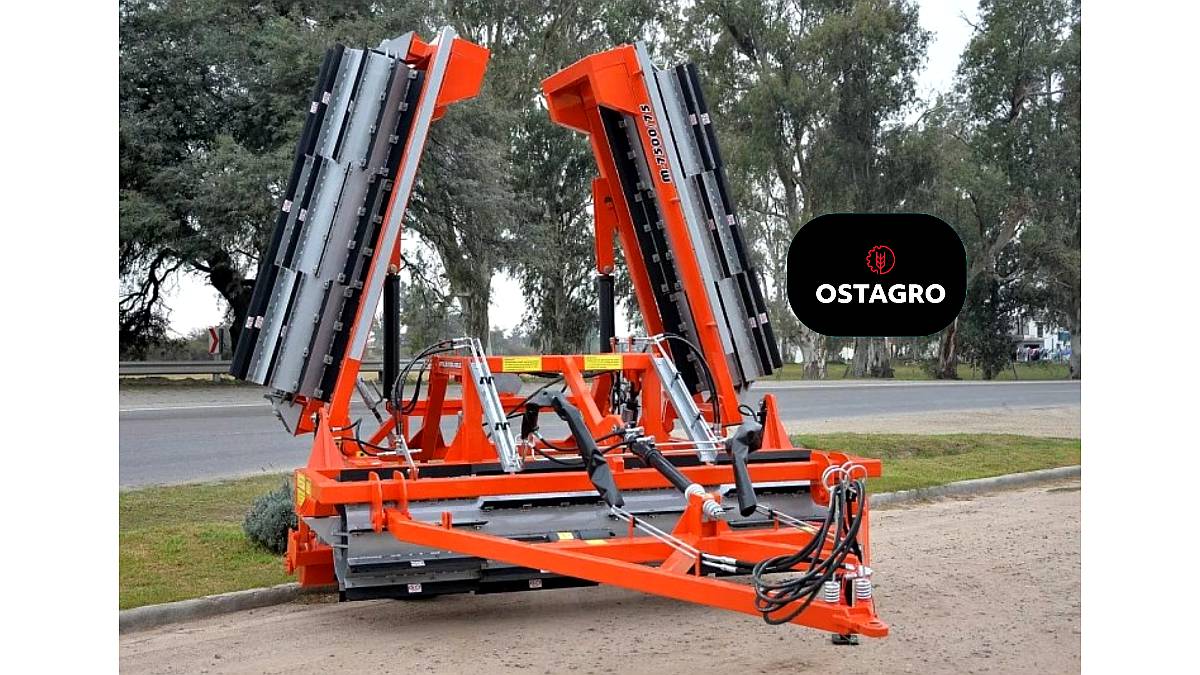 Rolo Triturador de Rastrojos Plegable M-7500/75