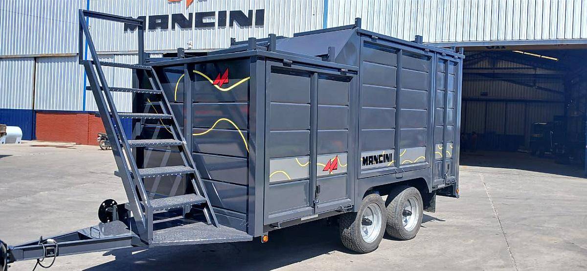 Trailer Acoplado Dron Carrozado 1 y 2 Ejes