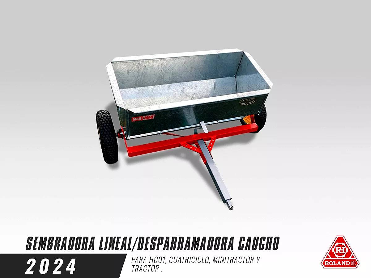 Sembradora Lineal / Desparramadora Caucho Maqymaq YF-SL1000