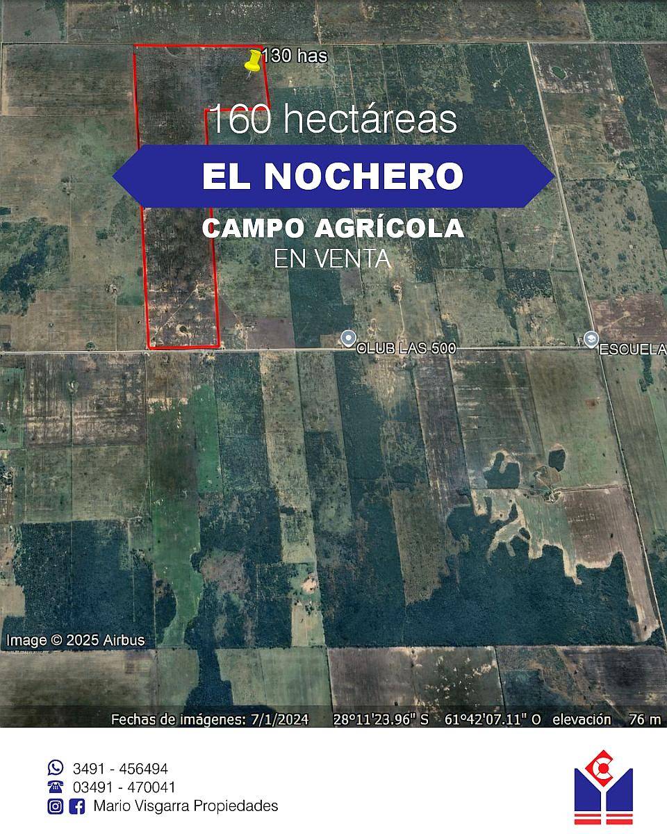 Campo Agrícola 160has el Nochero