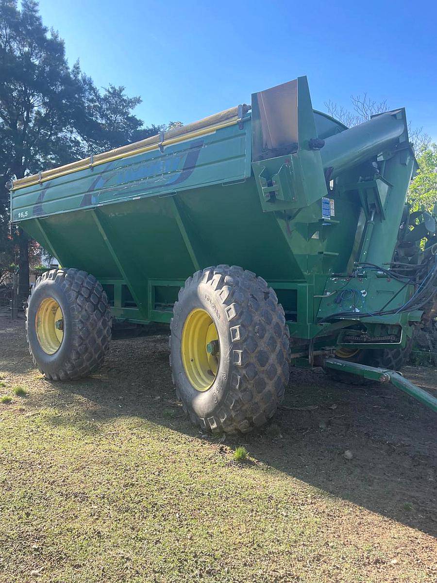 Tolva Autodescargable Ombu Ata, 16.5 Ton, año 2009, Balanza,