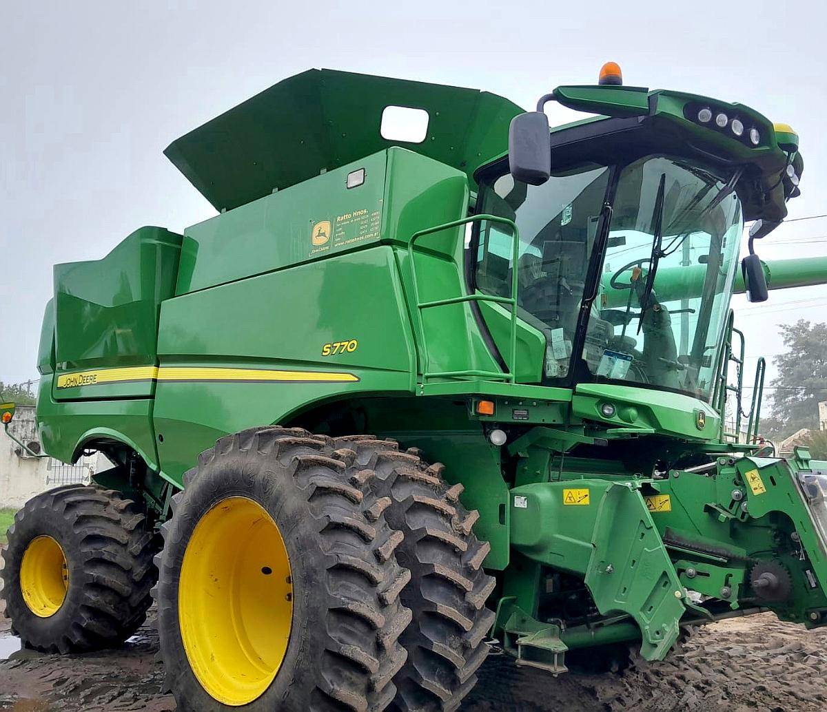 John Deere S770 año 2020 Plataforma 35 Pies con 5000 Horas
