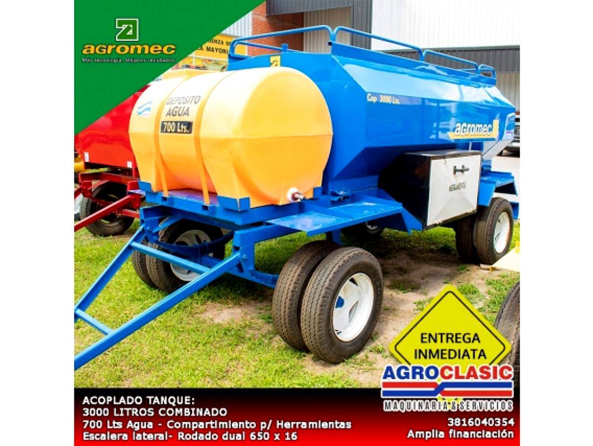 Acoplado Tanque Agromec Combinado