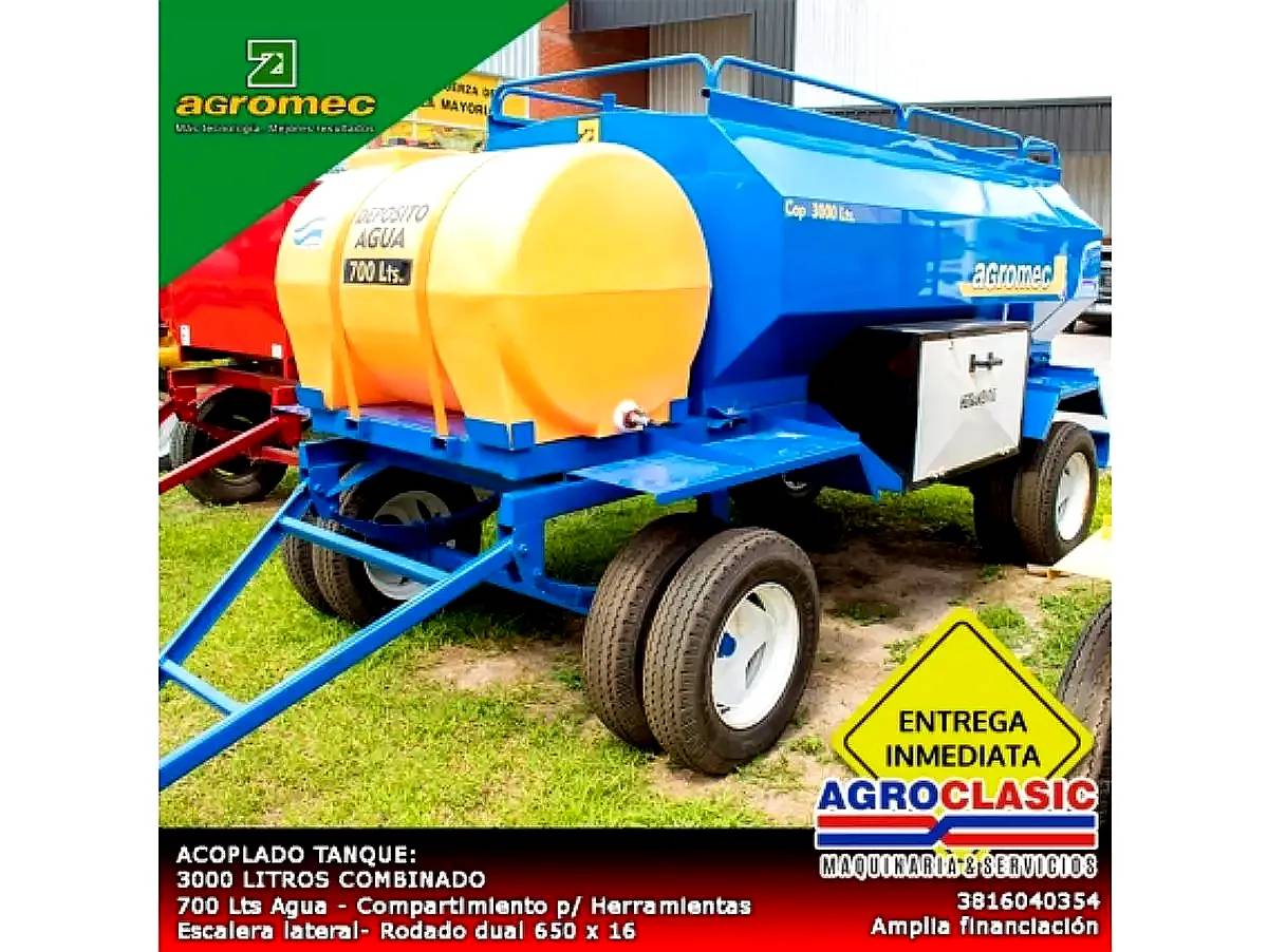 Acoplado Tanque Agromec Combinado