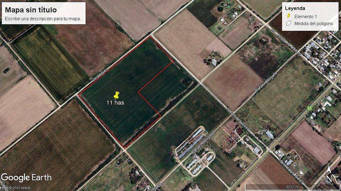 Campo de 10 Has Agrícolas con Excelente Ubicación Ramallo