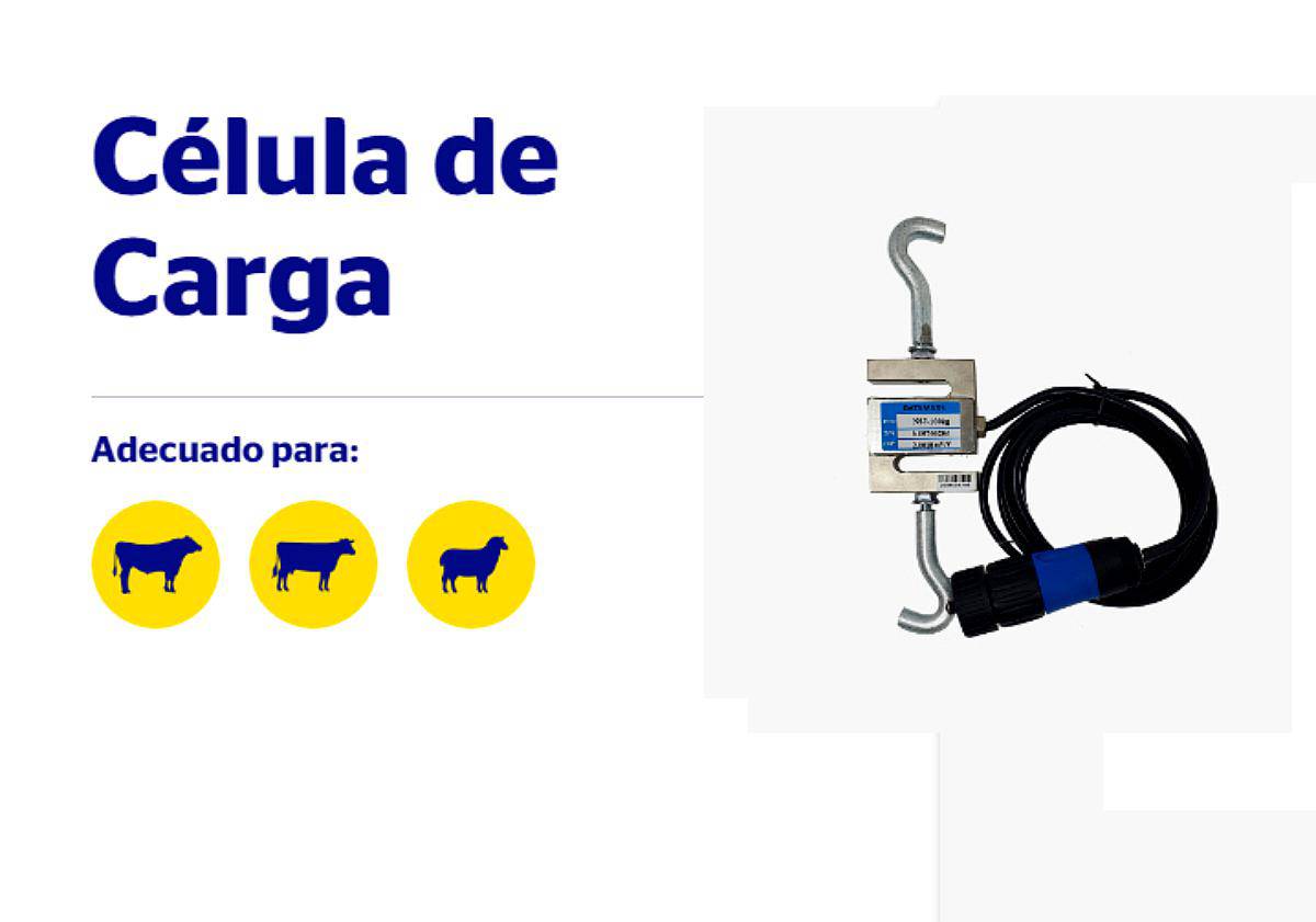 Celda Carga para Básculas Hacienda Tru-test