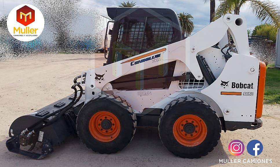 Minicargadora Bobcat S650 Modelo 2017