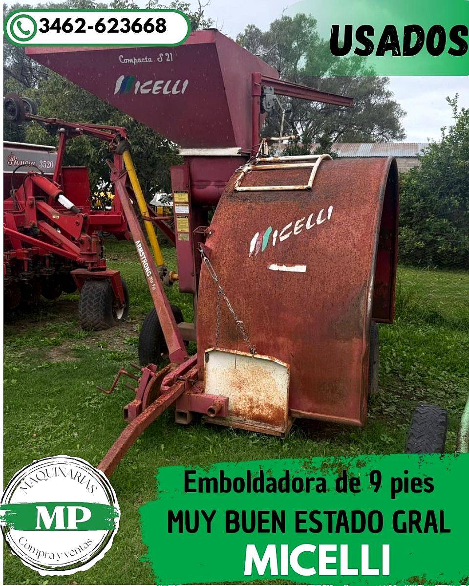 Embolsadora de 9 Pies muy Buen Estado General