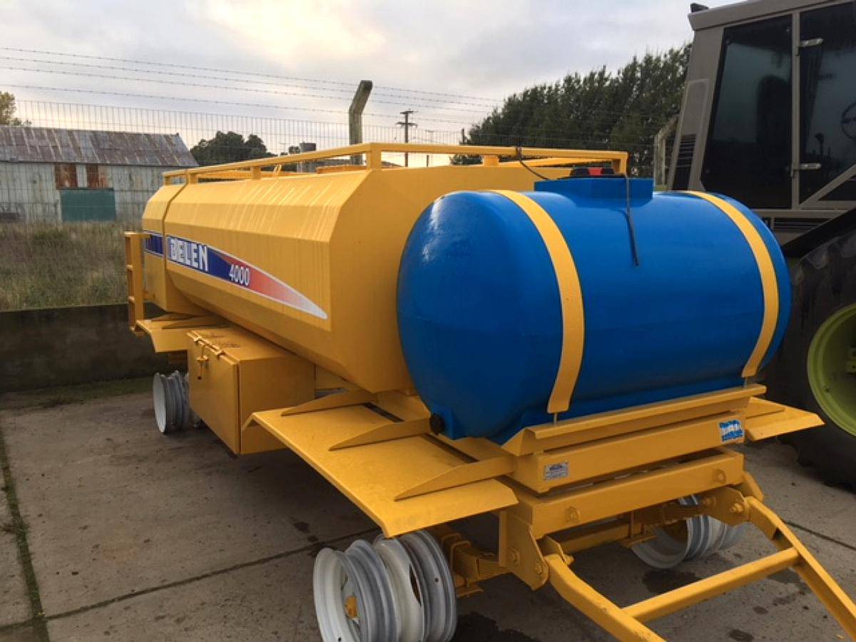Tanque Belen de 4000 Lts con Bauleras y Tanque Plastico - Agroads