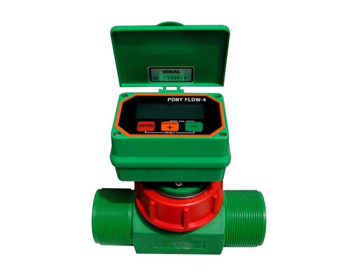 Caudalimetro de Carga Rapid Check 35-350 L/min Rosca Polmac
