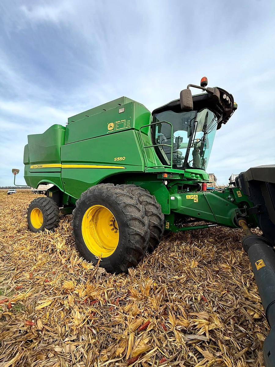 John Deere S550 SD 630f. M 3400 HS. R 2600 HS. Piloto