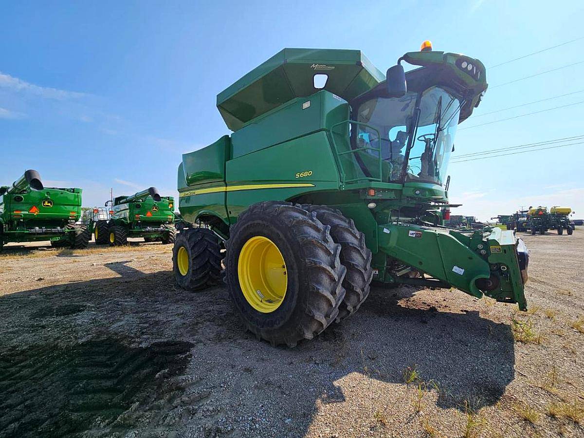 Cosechadora John Deere S680, Año:2014. Seminueva Importada