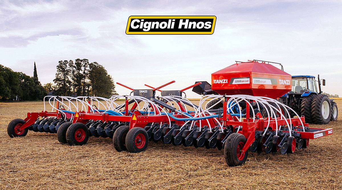 Sembradora Tanzi 9200 AIR Drill