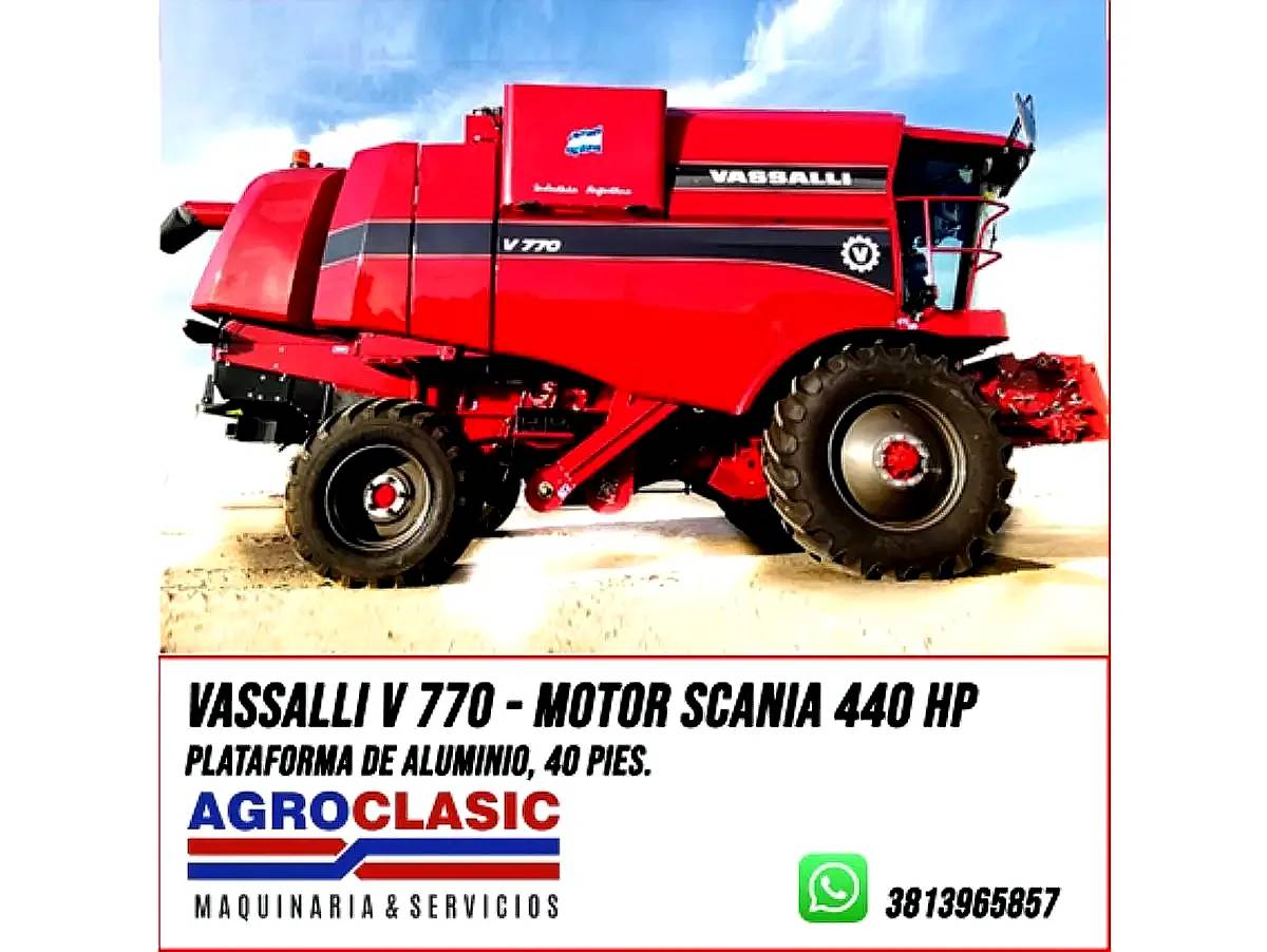 Cosechadora Vassalli V 770