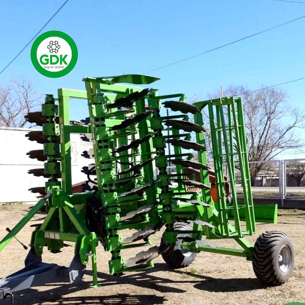 Rastra Ligera 5 Mts 40 Discos 23 Dentados. Bellmaq