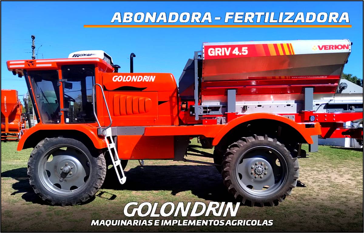Fertilizadora - Abonadora Golondrin 4500