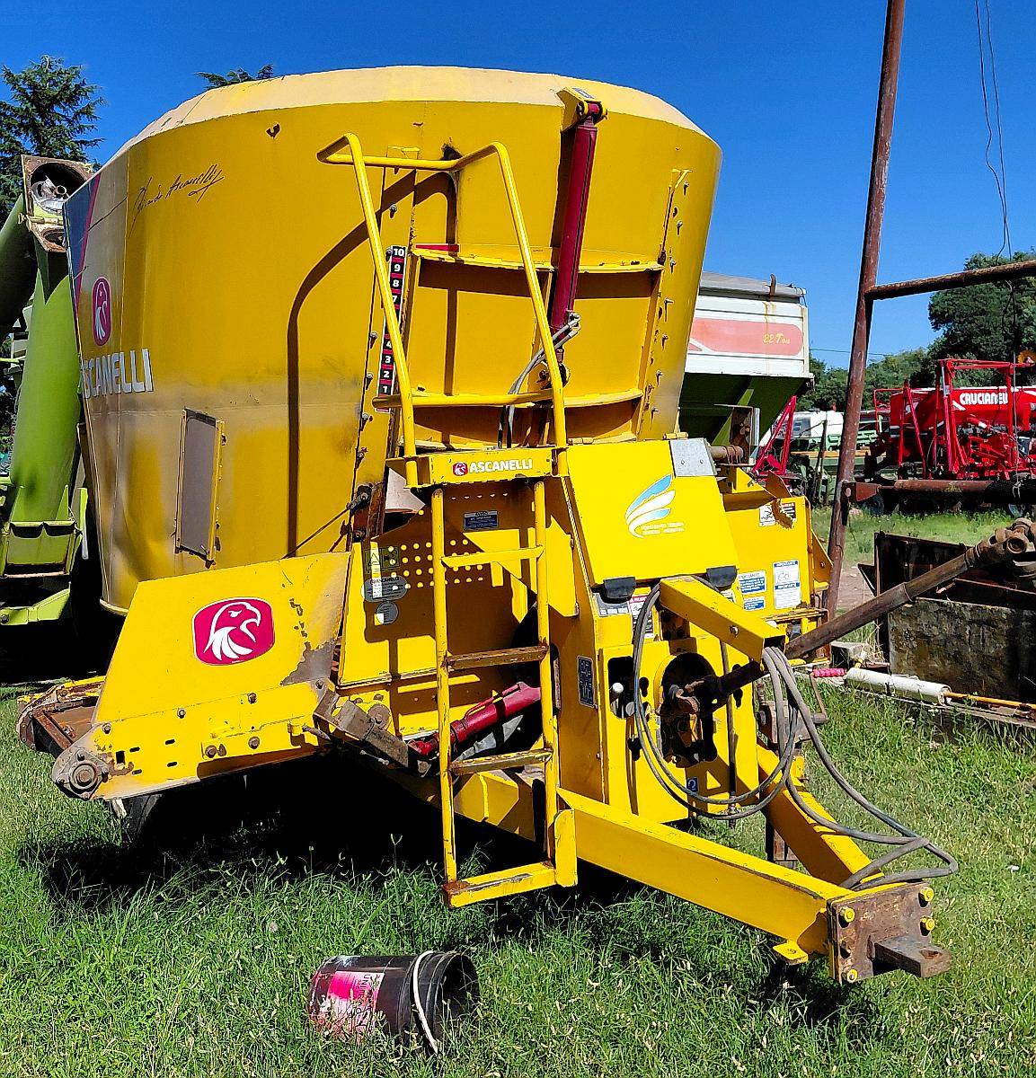 Mixer Ascanelli RS 1600 con Bascula y Gomas Reparado