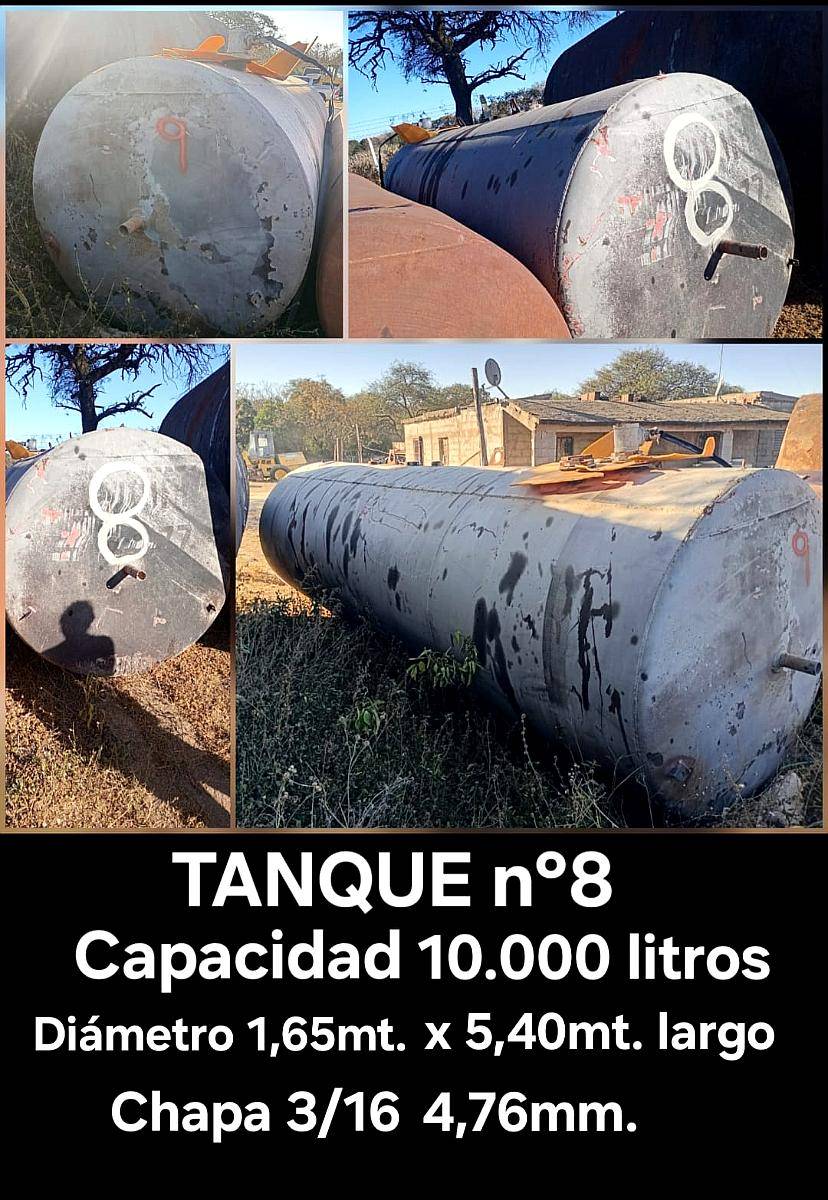 Tanque Capacidad 10.000 L , Excelente Calidad