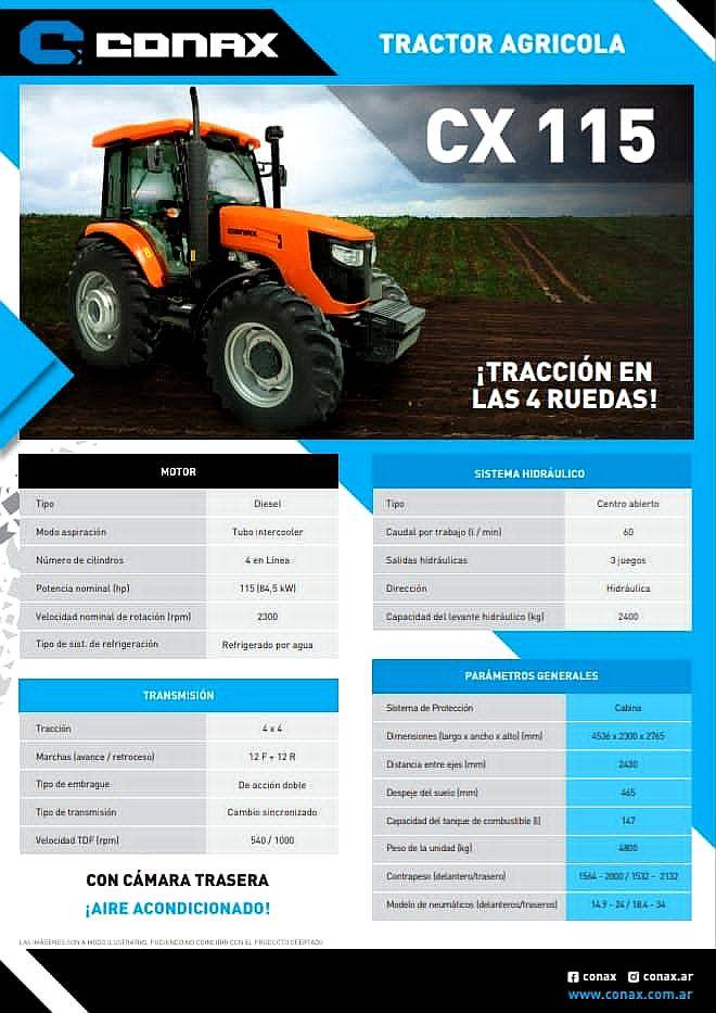 Tractor Conax CX 115 CX 60