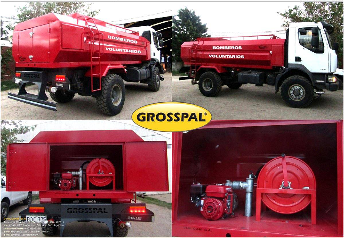 Equipo Anti Incendios - Grosspal